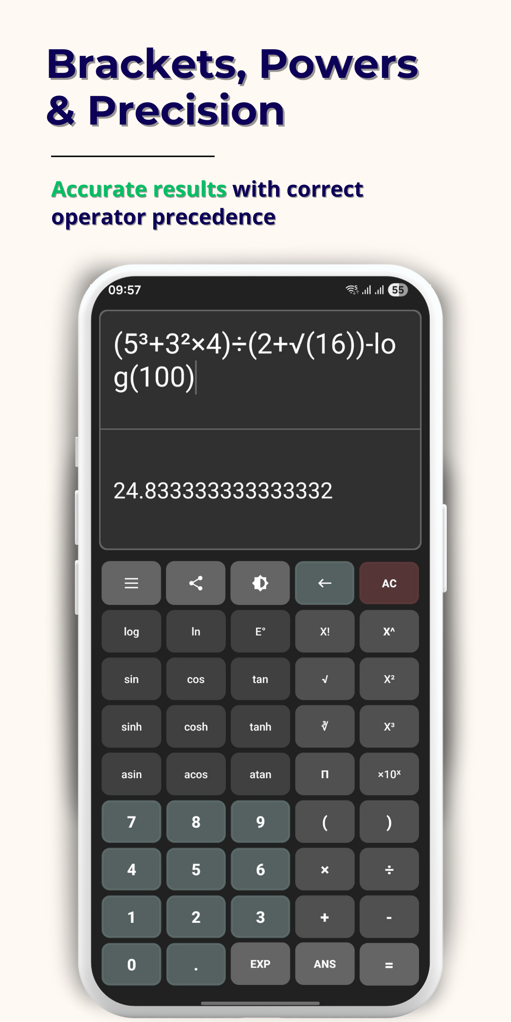 Scientific Calculator App