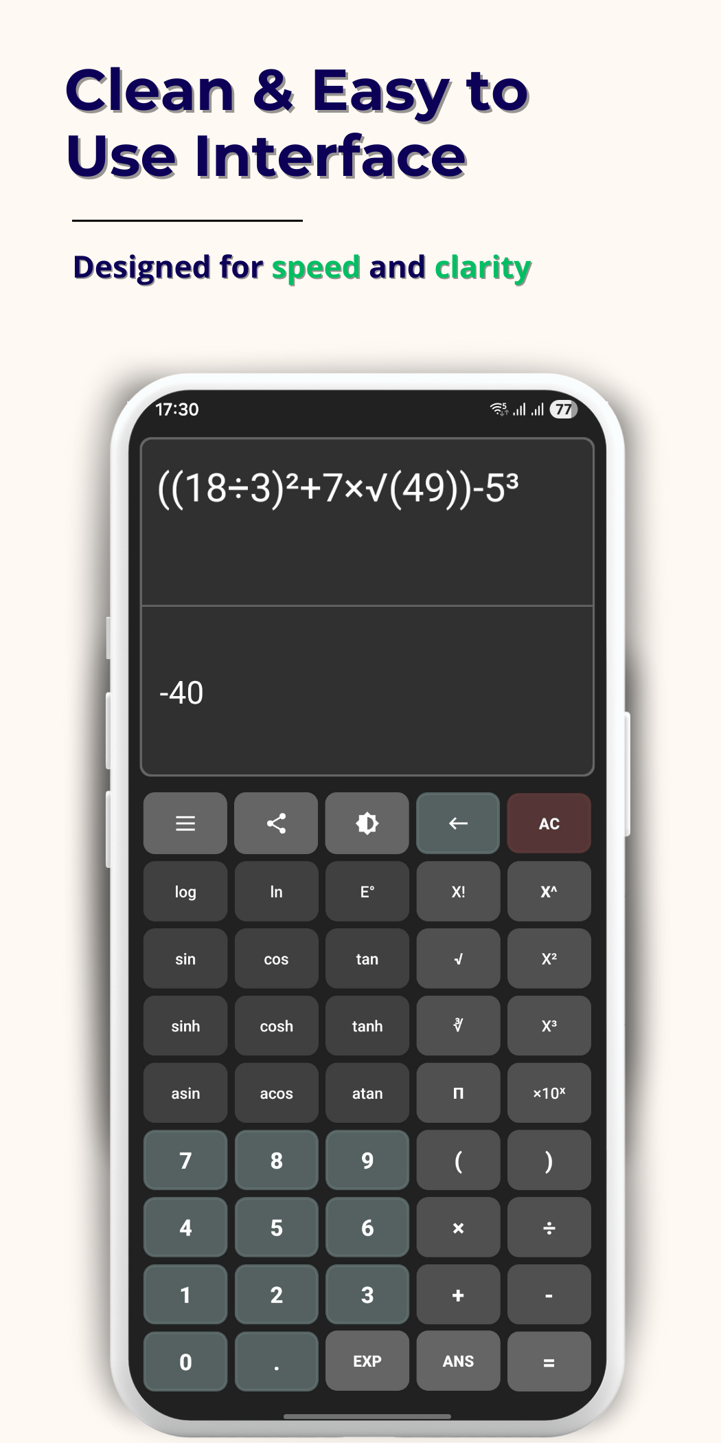 Scientific Calculator App