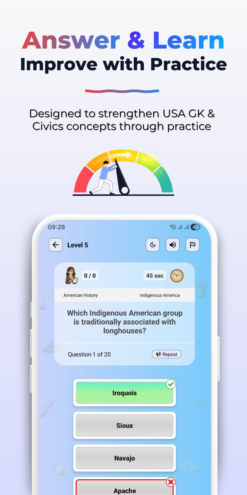 USA GK & Civics Quiz